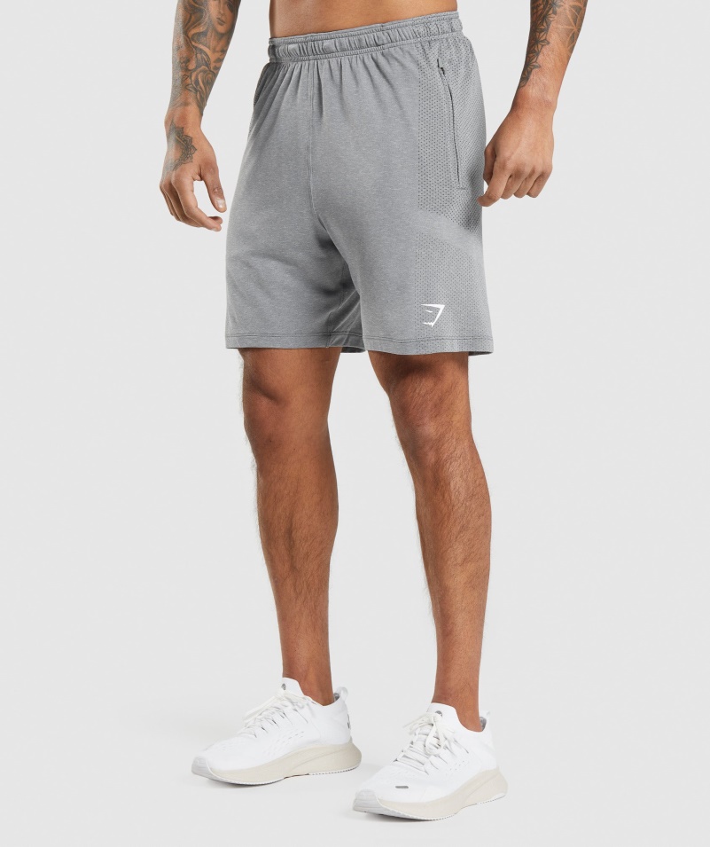 Gymshark Vital Light Shorts Charcoal Grey Marl