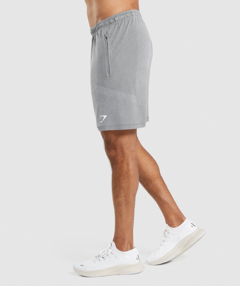 Gymshark Vital Light Shorts Charcoal Grey Marl