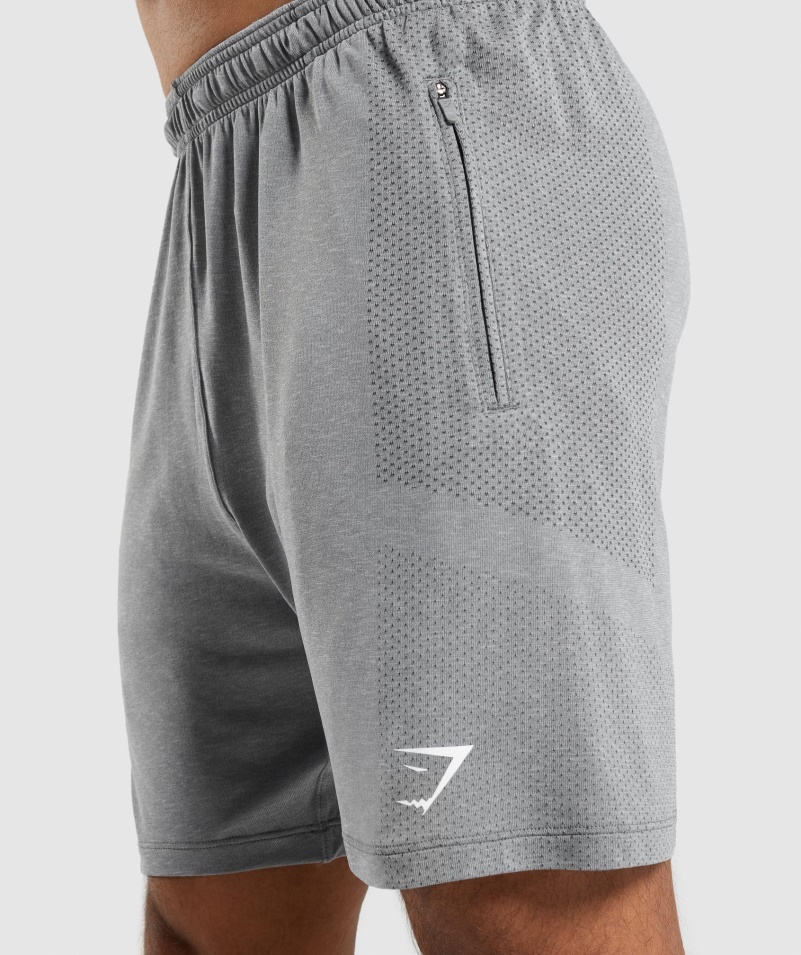 Gymshark Vital Light Shorts Charcoal Grey Marl