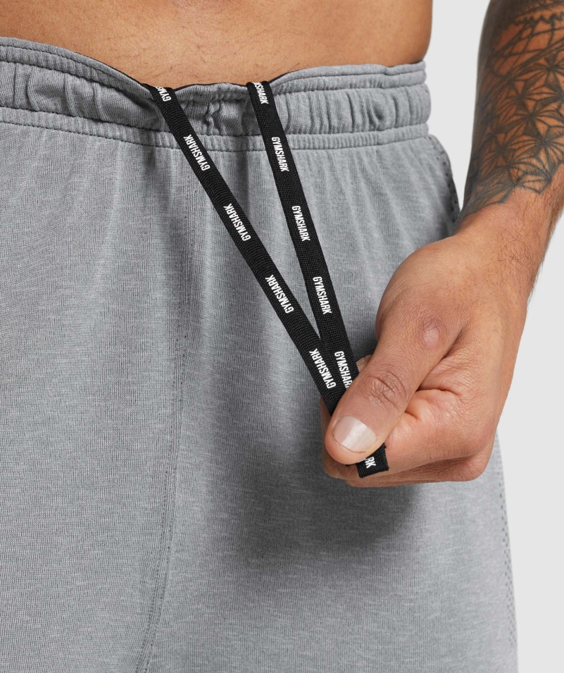 Gymshark Vital Light Shorts Charcoal Grey Marl