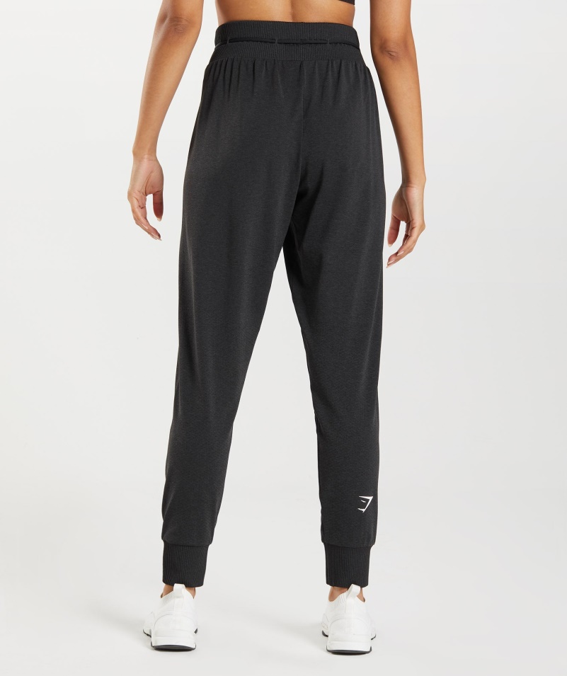 Gymshark Vital Bezšvové 2.0 Joggers Black Marl