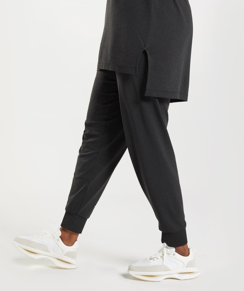 Gymshark Vital Bezšvové 2.0 Joggers Black Marl