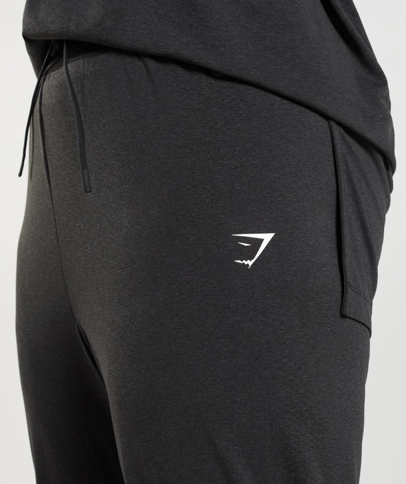 Gymshark Vital Bezšvové 2.0 Joggers Black Marl
