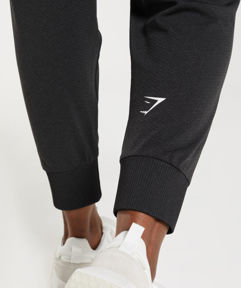 Gymshark Vital Bezšvové 2.0 Joggers Black Marl