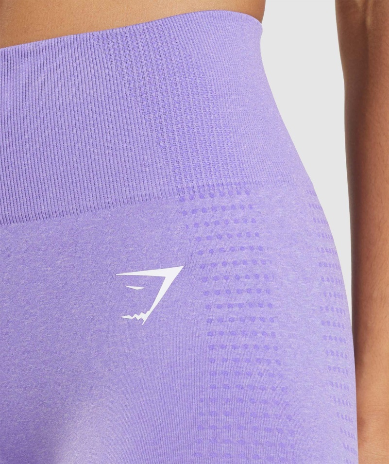 Gymshark Vital Bezšvové 2.0 Legíny žiarivo Fialové Marl