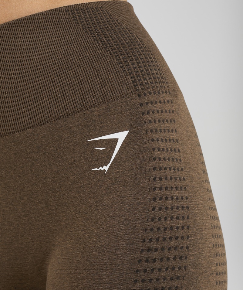Gymshark Vital Bezšvové 2.0 Legíny Na Espresso Marl