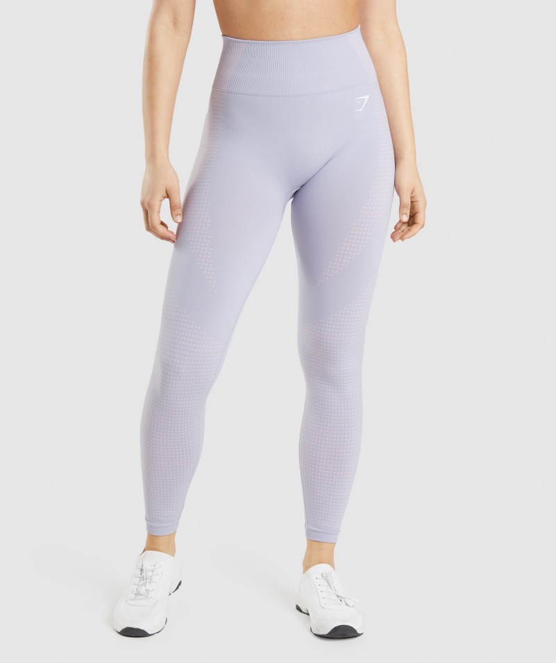 Gymshark Vital Bezšvové 2.0 Legíny Moonstone Blue Marl