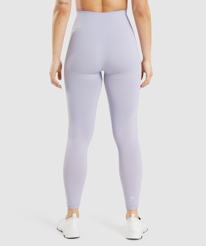 Gymshark Vital Bezšvové 2.0 Legíny Moonstone Blue Marl
