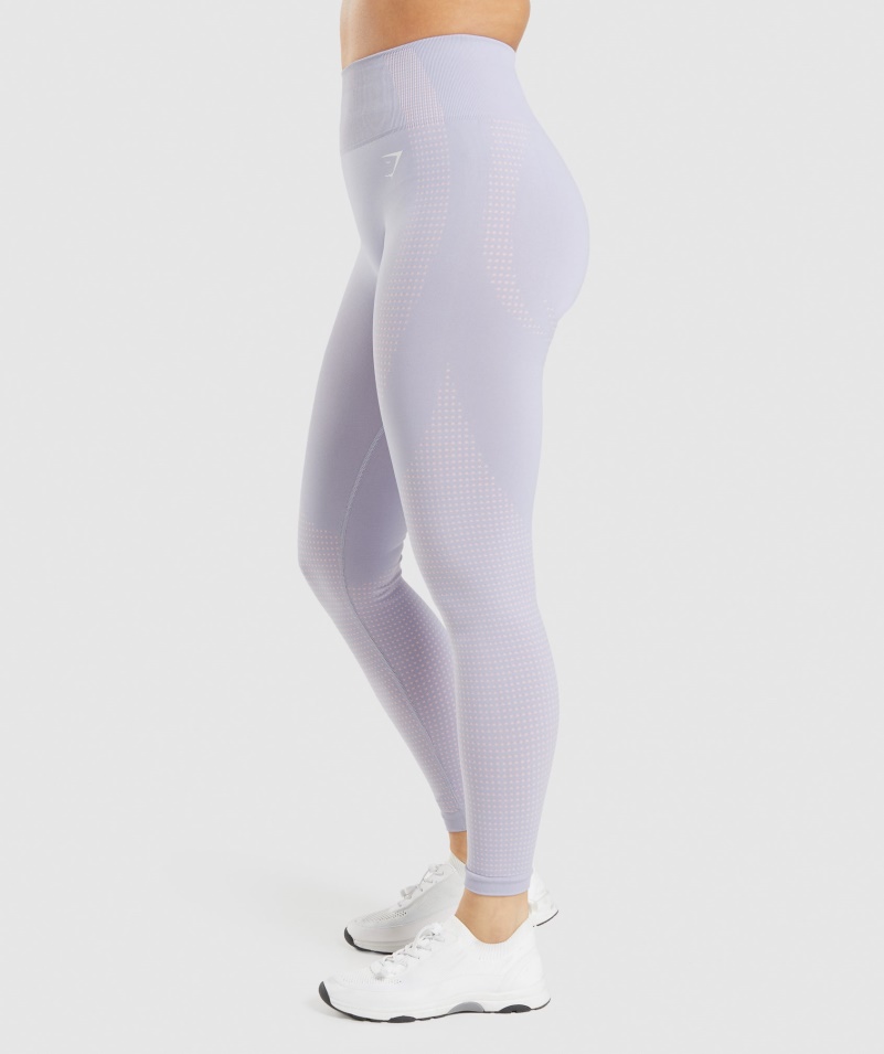 Gymshark Vital Bezšvové 2.0 Legíny Moonstone Blue Marl