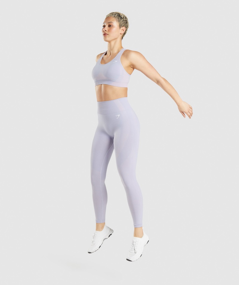 Gymshark Vital Bezšvové 2.0 Legíny Moonstone Blue Marl