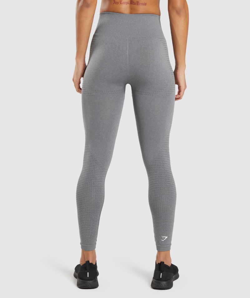 Gymshark Vital Bezšvové 2.0 Legíny Smokey Grey Marl