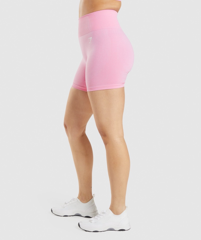 Gymshark Vital Bezšvové 2.0 šortky Sorbet Pink Marl