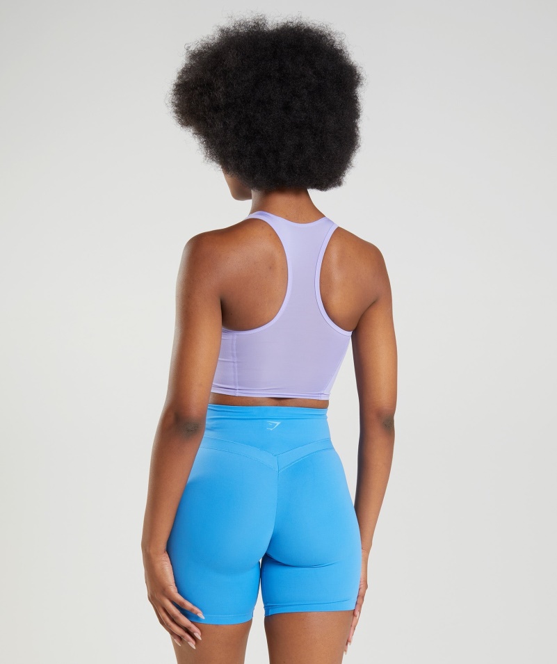 Gymshark Whitney Crop Tank Wildflower Purple