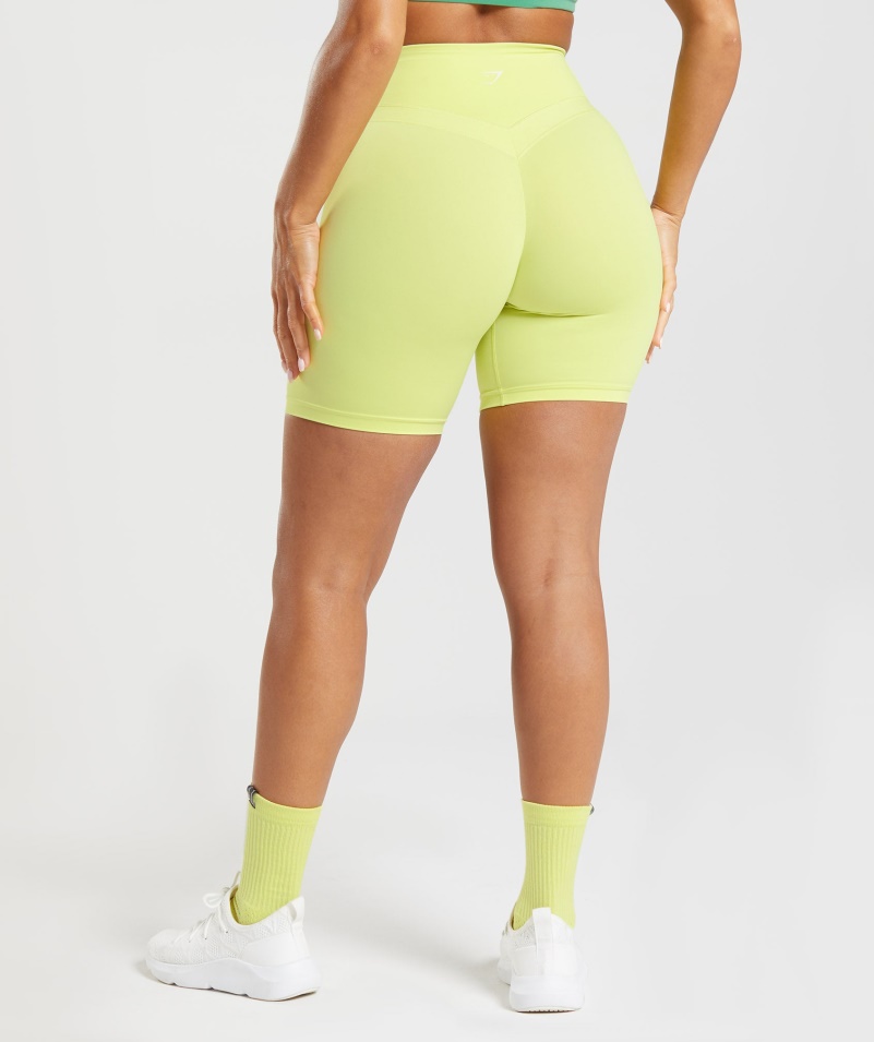 Gymshark Whitney Cyklistické šortky Morský Kel Zelený