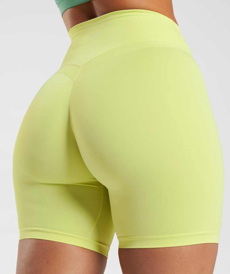Gymshark Whitney Cyklistické šortky Morský Kel Zelený
