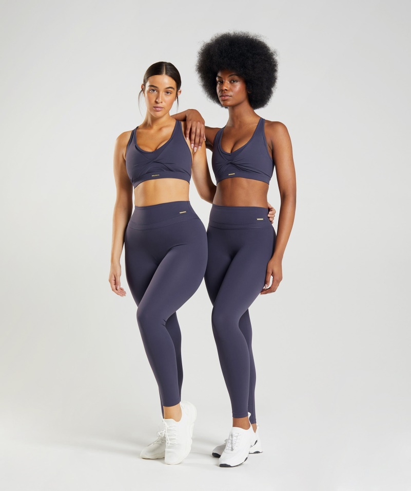 Gymshark Whitney High Rise Legíny Indigo Navy