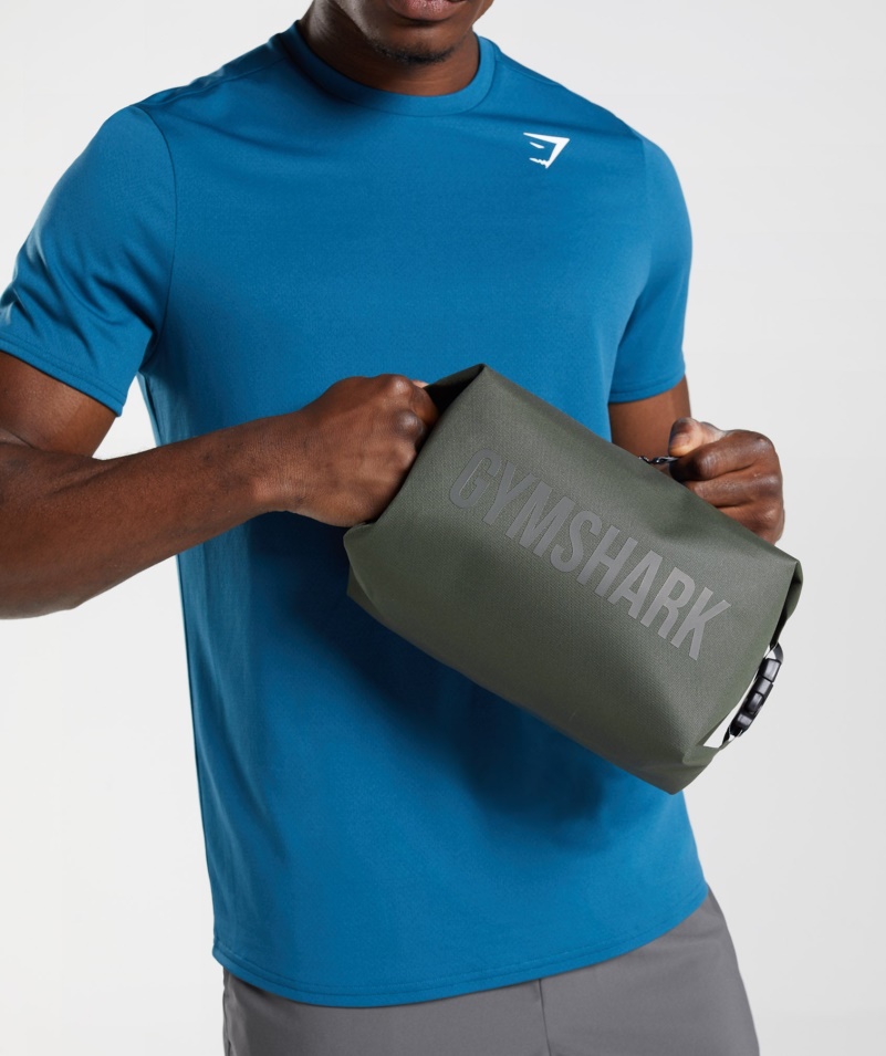 Gymshark X-series Umývacie Vrecko Jadro Olivové